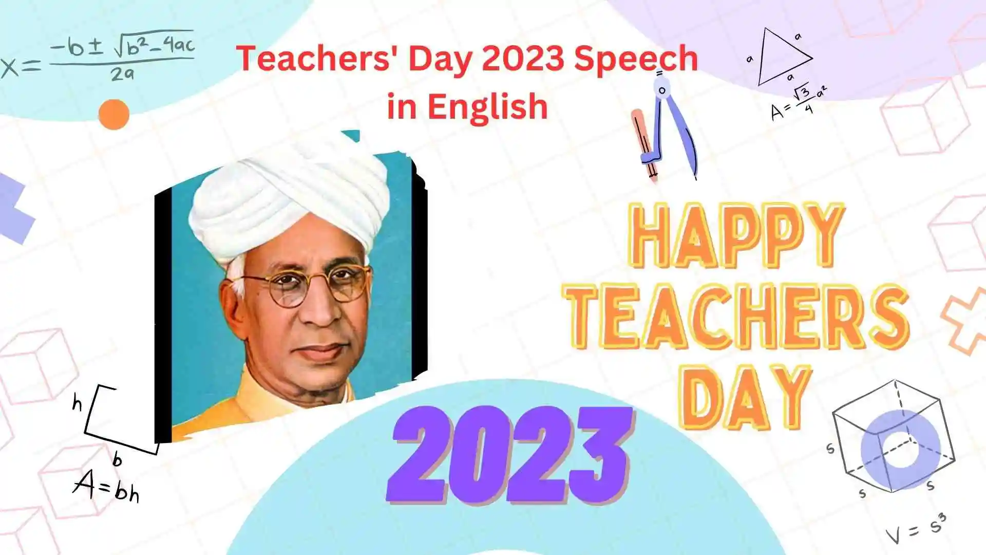Teachers' Day 2023 Speech in English